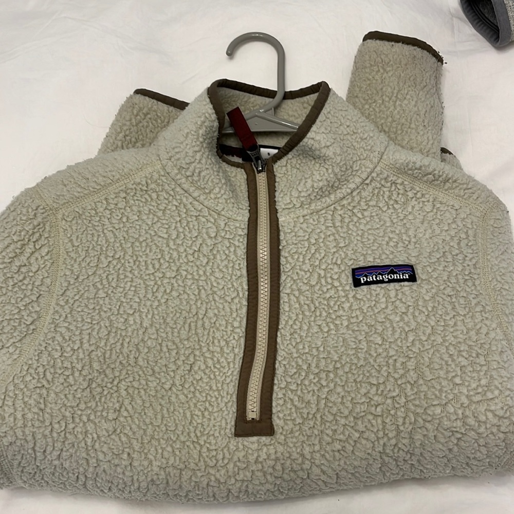COPY - Patagonia quarter zip - pile fleece women’s small
